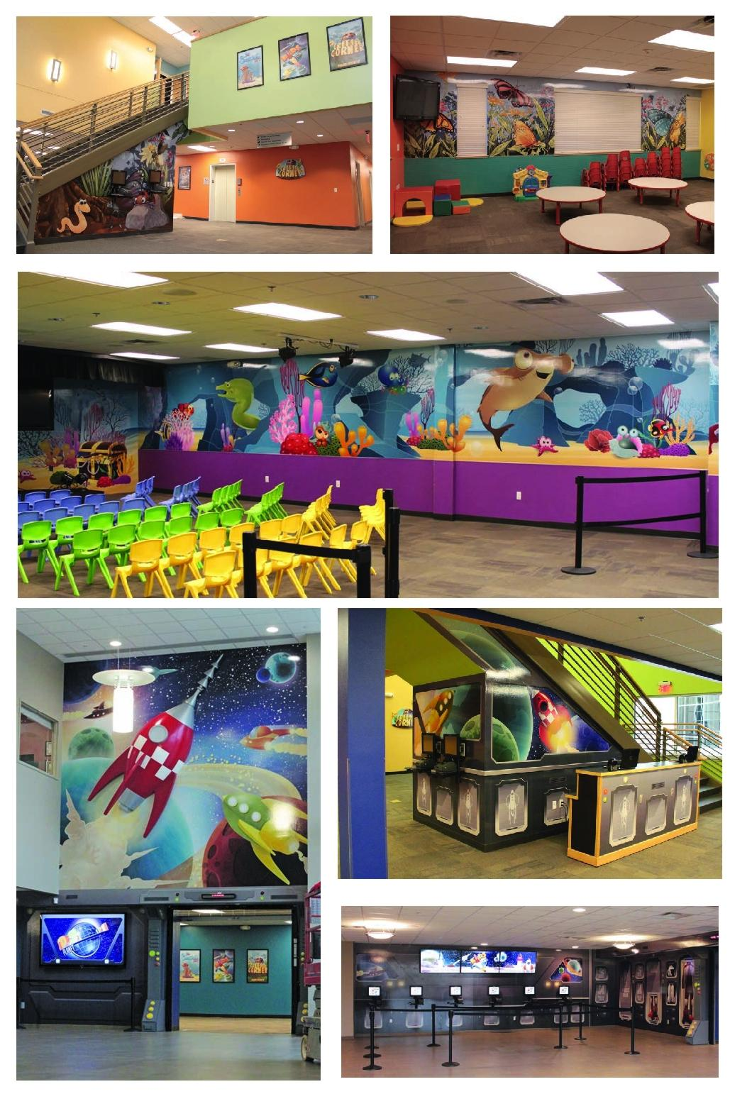Kids Planet printed wall graphics project by FASTSIGNS Albuquerque